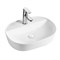 AZARIO Раковина накладная 500х380х120 овальная, белый (AZ-2202 SP) AZ-2202 SP