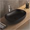 AZARIO Раковина накладная 600х415х135 цвет чёрный матовый (AZ-78326MB) AZ-78326MB