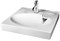 AZARIO Раковина подвесная Elegance 592х59290 литьевой мрамор, белая (CS00078300) CS00078300 - фото 339832