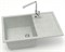 AZARIO Кухонная мойка Vision 750x505x218 искусственный мрамор, цвет Светло серый (CS00078341) CS00078341