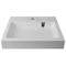 AZARIO Раковина Etna NEW 600х500х100 литьевой мрамор, сифон в комплекте, белая (CS00086607) CS00086607