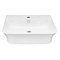 AZARIO Раковина накладная 485х410х125 прямоугольная, белый глянец (AZ-2258) AZ-2258