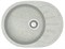 AZARIO Кухонная мойка Light 575х440х215) искусственный мрамор, цвет Светло серый (CS00079923) CS00079923 - фото 340094
