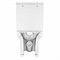 AZARIO Унитаз-компакт  Alba 620х405х805 напольный, безободковый, с сиденьем микролифт (AZ-8323) AZ-8323 - фото 340463 AZARIO Унитаз-компакт  Alba 620х405х805 напольный, безободковый, с сиденьем микролифт (AZ-8323) AZ-8323 - фото 340463