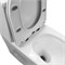 AZARIO Унитаз-моноблок  Velluto, торнадо, с сиденьем микролифт 650*370*775 (AZ-6281) AZ-6281