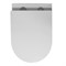AZARIO Унитаз подвесной  Blanco торнадо, с сиденьем микролифт, дюропласт 490*360*360 (AZ-9003WT) AZ-9003WT