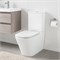 AZARIO Унитаз-компакт  Terra 610х365х835 напольный, безободковый, система смыва "Скрытое торнадо", в комплекте с быстросъемным сиденьем микролифт (AZ-6003-A) AZ-6003-A