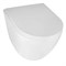 AZARIO Унитаз подвесной  Eclat 520x365x365, безободковый, система слива "Скрытое Торнадо", с быстросъемным сидением микролифт (AZ-2381-A) AZ-2381-A