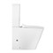 AZARIO Унитаз-компакт  Quadro 605x340x810 напольный, смыв "Торнадо", безободковый с сидением микролифт и арматурой, белый (AZ-2175 UQ1) AZ-2175 UQ1