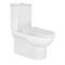AZARIO Унитаз-компакт напольный  Ambra 645x370x815 безободковый, в комплекте с арматурой Geberit и сиденьем микролифт (AZ-848G) AZ-848G - фото 341689