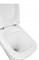 AZARIO Унитаз-компакт  Quadro 605x340x810 напольный, безободковый с сидением микролифт и арматурой, белый (AZ-2175) AZ-2175