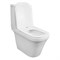 AZARIO Унитаз-компакт  Candy 370х620х780 напольный, безободковый, в комплекте с бачком и сиденьем микролифт (AZ-1503B) AZ-1503B