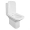 AZARIO Унитаз-компакт  Formal 370х315х790 напольный, безободковый, в комплекте с бачком и сиденьем микролифт (AZ-1353B) AZ-1353B