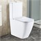 AZARIO Унитаз-компакт  MIRADA S 385х620х920 напольный, безободковый в комплекте с бачком и сиденьем микролифт, белый (AZ-1288A) AZ-1288A
