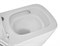 AZARIO Унитаз подвесной  Cascad M 490x345x325 безободковый, система смыва "Скрытое Торнадо", с быстросъемным сиденьем микролифт (AZ-10002) AZ-10002