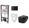AZARIO Сет инсталляция Alсa AM101/1120-4:1 RU M578-0001 + унитаз Grado AZ-0046 чёрный матовый с сиденьем ми AM101/1120-4:1 RU M578-0001+AZ-0046N-MB - фото 342989
