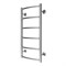 AZARIO Полотенцесушитель водяной VERONA 400/800 6 секций, нижнее/диагональное подключение, 1/2", хром (AZ04148) AZ04148