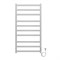 AZARIO Полотенцесушитель электрический PALERMO 500/1000 квадрат, 10 секций, диммер справа, белый (AZ83850W) AZ83850W