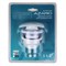 AZARIO Донный клапан для раковины, квадрат, CLIC-CLAC, G 1 1/4, латунь, белый (AZ-106-WHI) AZ-106-WHI