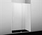WASSERKRAFT Neime 19P05 Душевая дверь, ширина 120 см, стекло прозрачное 6 мм, профиль белый - фото 34752