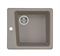 AQUATON Кухонная мойка Парма 510х470х175 мм., серый шелк (1A713032PM250) 1A713032PM250 - фото 348384