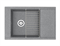 AQUATON Кухонная мойка Делия 78, серая (1A715132DE230) 1A715132DE230 - фото 348513 AQUATON Кухонная мойка Делия 78, серая (1A715132DE230) 1A715132DE230 - фото 348513