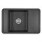 AQUATON Мойка для кухни Беллис 78 графит (1A725032BS210) 1A725032BS210 - фото 348721