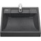 AQUATON Раковина Рейн 60 на стиральную машину, графит (1A72103KRW210) 1A72103KRW210 - фото 348821 AQUATON Раковина Рейн 60 на стиральную машину, графит (1A72103KRW210) 1A72103KRW210 - фото 348821
