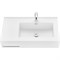 AQUATON Раковина Квадро Про 80 R, правая, белая (1A734331QA01R) 1A734331QA01R