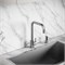 SANCOS Смеситель для кухни из нержавеющей стали Stainless, с поворотным Г изливом, арт SC12002SS SC12002SS