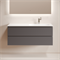 SANCOS Тумба подвесная с рельефным фасадом Folk правая 1195х445х500, c двумя ящиками оснащенными доводчиками скрытого монтажа с системой плавного закрывания, цвет Grey soft, арт.FL120RGS FL120RGS