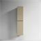 SANCOS Шкаф-пенал подвесной с рельефным фасадом Folk, две дверцы, петли с доводчиками, расположение петель R/L, 350х350х1650 мм, цвет Капучино, арт. PFL35CP PFL35CP