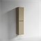 SANCOS Шкаф-пенал подвесной с рельефным фасадом Folk, две дверцы, петли с доводчиками, расположение петель R/L, 350х350х1650 мм, цвет Капучино, арт. PFL35CP PFL35CP