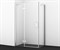 WASSERKRAFT Aller 10H06L Душевой уголок прямоугольный с левой дверью, размер 120х80 см, стекло прозрачное 8 мм - фото 35085