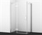 WASSERKRAFT Aller WHITE 10H06LW Душевой уголок прямоугольный с левой дверью, размер 120х80 см, стекло прозрачное 8 мм - фото 35103