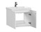 CERSANIT Colour Тумба под раковину подвесная COLOUR 50 для COMO 50 белый (64257) 64257