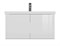 CERSANIT Colour Тумба под раковину подвесная COLOUR 80 для COMO 80 белый (64259) 64259