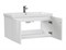 CERSANIT Colour Тумба под раковину подвесная COLOUR 80 для COMO 80 белый (64259) 64259