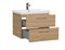 CERSANIT Lara Тумба под раковину подвесная LARA 60 для COMO 60 орех (64134) 64134
