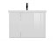 CERSANIT Colour Тумба под раковину подвесная COLOUR 60 для COMO 60 белый (64258) 64258