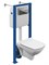 CERSANIT Carina Комплект CARINA XL CO DPL EO slim инсталляция VECTOR кнопка CORNER пластик хром глянцевый (64441) 64441 - фото 351362