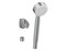 CERSANIT Smart Комплект SMART 2 в 1 смеситель для душа SMART душевой гарнитур CARI (64511) 64511