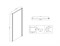VINCEA Slim-N Душевой уголок квадратный размер 100x100 см, двери распашные, профиль - хром / стекло - прозрачное VSR-5SN1010CL