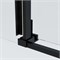 VINCEA Soft 2 Душевой уголок прямоугольный размер 120x80 см, двери раздвижные, профиль - черный / стекло - прозрачное VSR-3SO28012CLB