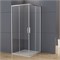 VINCEA Rapid-N Душевой уголок квадратный/прямоугольный размер 90x90 см, двери раздвижные, профиль - хром / стекло - прозрачное VSS-3RN1010E10CL - фото 353918