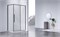 VINCEA Slim-N Душевой уголок прямоугольный размер 120x80 см, двери раздвижные, профиль - черный / стекло - прозрачное VSR-4SN8012CLB