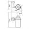 WASSERKRAFT Donau K-9499 Дозатор для жидкого мыла,  объем 170 ml K-9499 - фото 35633 WASSERKRAFT Donau K-9499 Дозатор для жидкого мыла,  объем 170 ml K-9499 - фото 35633
