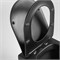 VINCEA Piatti Унитаз подвесной Piatti VT1-11SMB, цвет черный матовый, ультратонкое soft-close сиденье VT1-11SMB