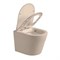 VINCEA Piatti Унитаз подвесной Piatti VT1-11SMC, цвет капучино матовый, ультратонкое soft-close сиденье VT1-11SMC