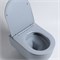 VINCEA Evo Унитаз подвесной Evo VT1-34SMO безободковый, цвет океан матовый, ультратонкое soft-close сиденье VT1-34SMO